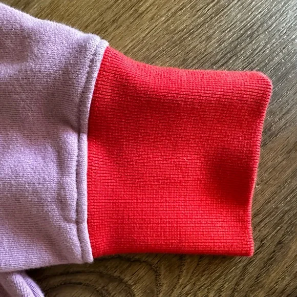 🧸Teddy Fresh Color Block Hoodie Hooded Sweatshirt Size Large🧸 - Picture 6 of 8